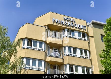 Hotel Prinzregent, Prinzregentenstrasse, Friedenau, Tempelhof-Schöneberg, Berlino, Deutschland Foto Stock