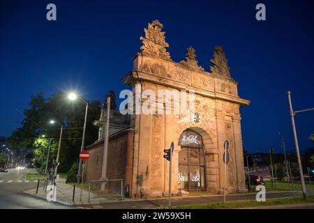 King's Gate, brama Krolewska, Plac Holdu Pruskiego, Stettino, Voivodato della Pomerania occidentale, Polonia Foto Stock