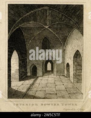 Stampa intitolata "Interior Bowyer" Foto Stock