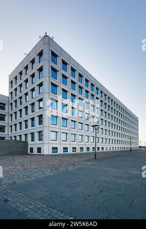 Maersk, sede centrale a Esplanaden, nel centro di Copenaghen, Danimarca. Foto Stock