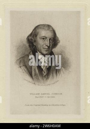 William Samuel Johnson Foto Stock