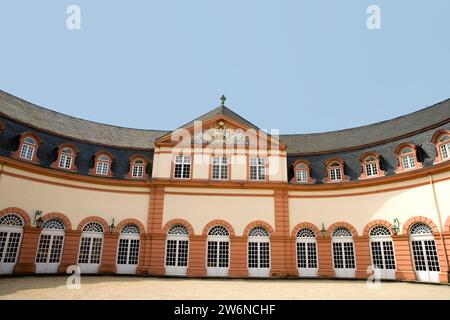 Lower orangery, Weilburg Renaissance Castle, Weilburg an der Lahn, Assia, Germania, Europa Foto Stock