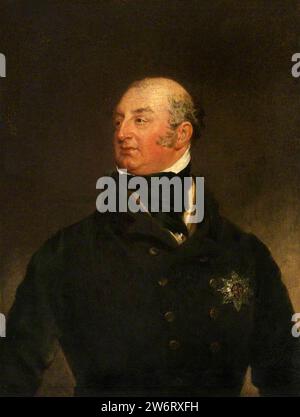 William Yellowlees (1796-1855) - HRH Frederick Augustus (1763-1827), duca di York e Albany, secondo figlio di Giorgio III (dopo William Beechey) - PG 237 - National Galleries of Scotland. Foto Stock