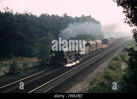 Una settimana nell'ottobre 1970 in Germania Ovest fotografando locomotive a vapore Foto Stock