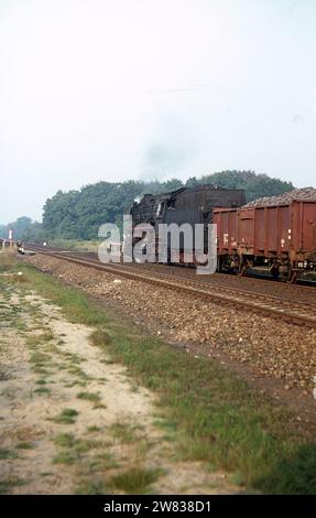 Una settimana nell'ottobre 1970 in Germania Ovest fotografando locomotive a vapore Foto Stock