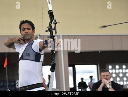 Wounded Warrior Pacific Trials 121113 Foto Stock