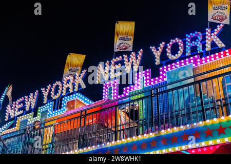 Una fiera statale annuale che si tiene a Fairgrounds Phoenix, Arizona Foto Stock