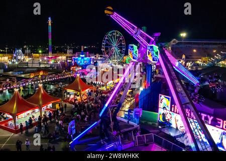 Una fiera statale annuale che si tiene a Fairgrounds Phoenix, Arizona Foto Stock