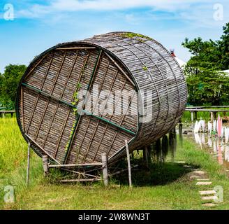 Giardini, punti di bellezza a Bangkok Foto Stock