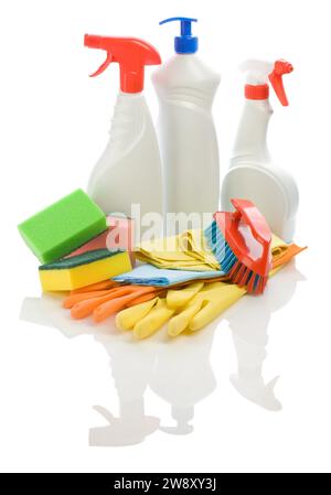 Ottima composizione per la pulizia Foto Stock