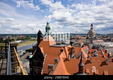 Vista dall'Hausmannsturm Foto Stock