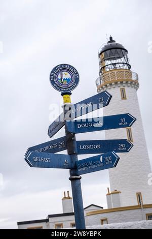 Mull of Galloway nel punto più meridionale della Scozia, a Dumfries e Galloway, Scozia, Regno Unito Foto Stock