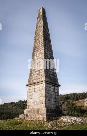 Murray's Monument, Newton Stewart, Dumfries e Galloway, Scozia, Regno Unito Foto Stock
