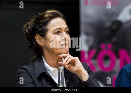 Charlotte Schwab (König Lear), 72. Bad Hersfelder Festspiele: Probenbeginn 'König Lear', 16. Mai 2023, Bad Hersfeld / Assia / Deutschland, foto: Kars Foto Stock