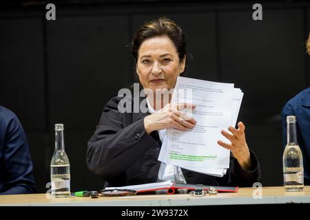 Charlotte Schwab (König Lear), 72. Bad Hersfelder Festspiele: Probenbeginn 'König Lear', 16. Mai 2023, Bad Hersfeld / Assia / Deutschland, foto: Kars Foto Stock