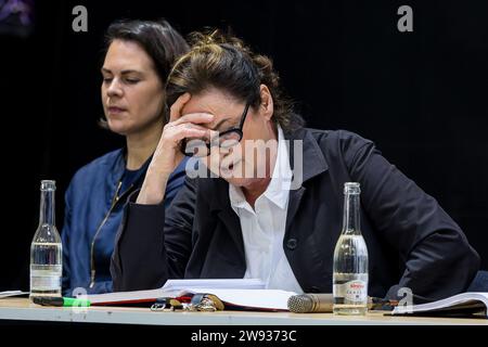 Charlotte Schwab (König Lear), 72. Bad Hersfelder Festspiele: Probenbeginn 'König Lear', 16. Mai 2023, Bad Hersfeld / Assia / Deutschland, foto: Kars Foto Stock