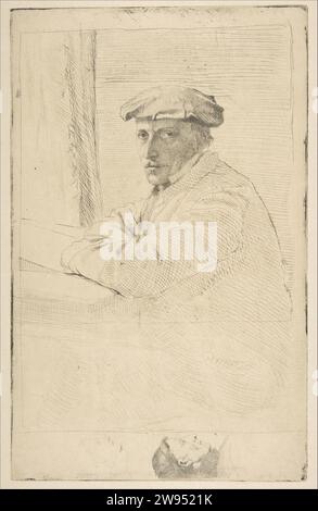 The Engraver Joseph Tourny 1929 di Edgar Degas Foto Stock