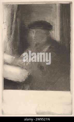 The Engraver Joseph Tourny 1927 di Edgar Degas Foto Stock