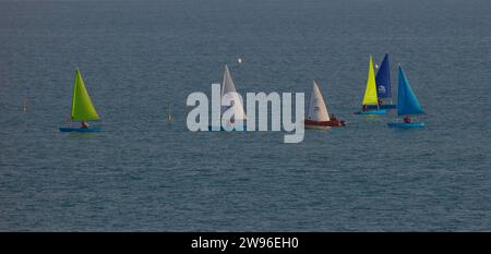 Doha Corniche , porto 30-12-2023 Doha Qatar Foto Stock