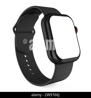 Smart Watch isolato Foto Stock