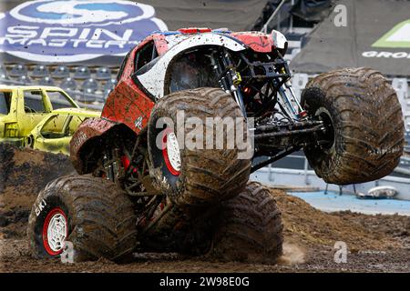 Monster truck da Monsterjam a la Plata Buenos Aires Foto Stock