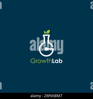 Combinazione di logo Growth Lab G Illustrazione Vettoriale