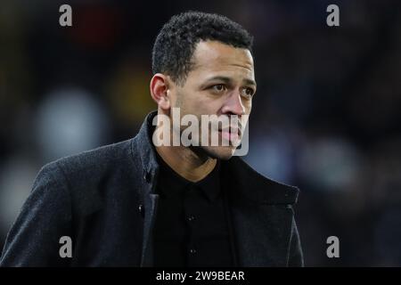 Hull, Regno Unito. 26 dicembre 2023. Liam Rosenior manager di Hull City durante la partita del campionato Sky Bet Hull City vs Sunderland al MKM Stadium di Hull, Regno Unito, 26 dicembre 2023 (foto di James Heaton/News Images) a Hull, Regno Unito il 26/12/2023. (Foto di James Heaton/News Images/Sipa USA) credito: SIPA USA/Alamy Live News Foto Stock