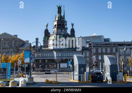 Sailor's Church a vieux Montreal, Quebec, Canada Foto Stock