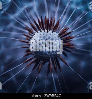 bellissimo fiore di tarassolo in primavera Foto Stock