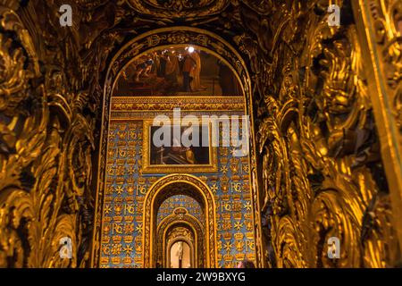 San Giovanni Concattedrale a La Valletta, Malta Foto Stock