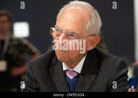 CDU Politiker Wolfgang Schaueble im Alter von 81 Jahren gestorben. ARCHIVFOTO Wolfgang SCHAEUBLE, SchoÂuble, 35. CDU-Parteitag 2022 ad Hannover vom 9.- 10.9,2022, *** il politico della CDU Wolfgang Schaueble è morto all'età di 81 anni FOTO D'ARCHIVIO Wolfgang SCHAEUBLE, SchoÂuble, 35 CDU party conference 2022 a Hannover il 9 10 9 2022, Foto Stock