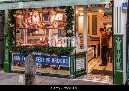 Jesse Smith Butchers nelle Cotswolds Foto Stock