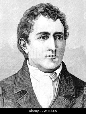 Carl Scheele, Carl Wilhelm Scheele (1742 - 1786) chimico farmaceutico tedesco svedese. Foto Stock