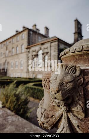 Pollok House Side View Pollok Country Park Glasgow Foto Stock