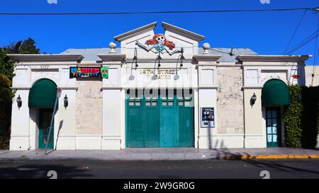 Los Angeles, California: 24th Street Theatre situato al 1117 W 24th St, Los Angeles Foto Stock