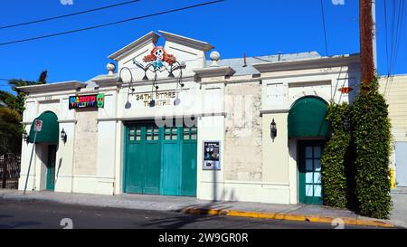 Los Angeles, California: 24th Street Theatre situato al 1117 W 24th St, Los Angeles Foto Stock
