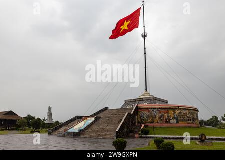 Il confine tra sud e nord del vietnam Foto Stock