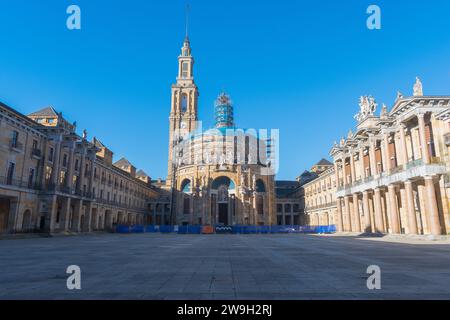 Complesso universitario Laboral og Gijàon, Asturie Foto Stock