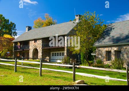 Centro visitatori, Salt Meadow Unit-Stewart B McKinney National Wildlife Refuge, Connecticut Foto Stock