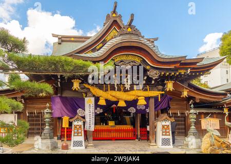 Santuario Kushida, 757 d.C., Hakata, Fukuoka, Giappone Foto Stock