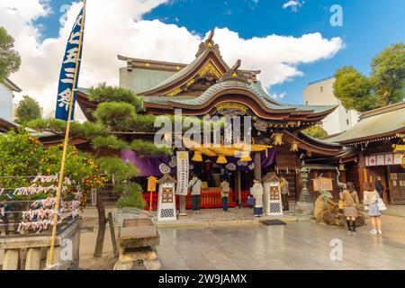 Santuario Kushida, 757 d.C., Hakata, Fukuoka, Giappone Foto Stock