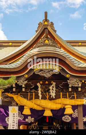 Santuario Kushida, 757 d.C., Hakata, Fukuoka, Giappone Foto Stock