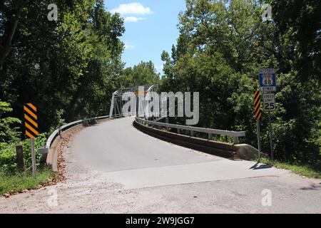 Devil's Elbow Bridge, Route 66, Missouri Foto Stock