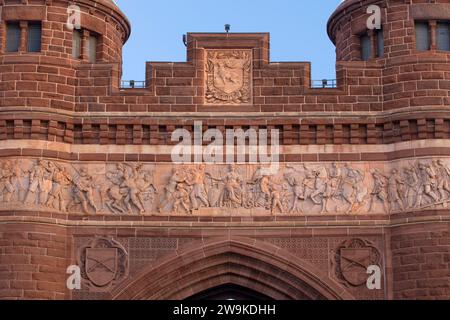 Soldati e marinai Memorial Arch, Bushnell Park di Hartford, Connecticut Foto Stock