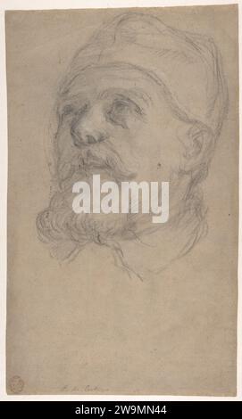 Capo di papa Urbano VIII (Maffeo Vincenzo Barberini) (recto); braccio estensivo (verso) 1996 di Pietro Locatelli Foto Stock