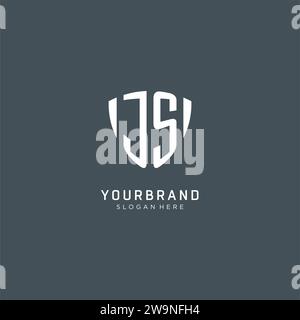 Logo JS logo logo logo logo, grafica vettoriale creativa Illustrazione Vettoriale