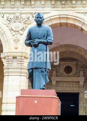 Statua di Nerhu, Lucknow, Uttar Pradesh, India Foto Stock