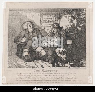 The Recovery (pittoresca bellezza di Boswell, parte seconda) 1917 di Thomas Rowlandson Foto Stock