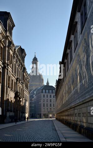 A Dresda, Sassonia, Germania, Europa Foto Stock