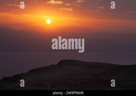 Sunrise Judean Desert Foto Stock